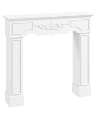 Baroque Fireplace Mantel, Fireplace Surround with Leg,