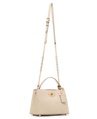 Small Oval Turn lock Top Handle with Convertible Strap