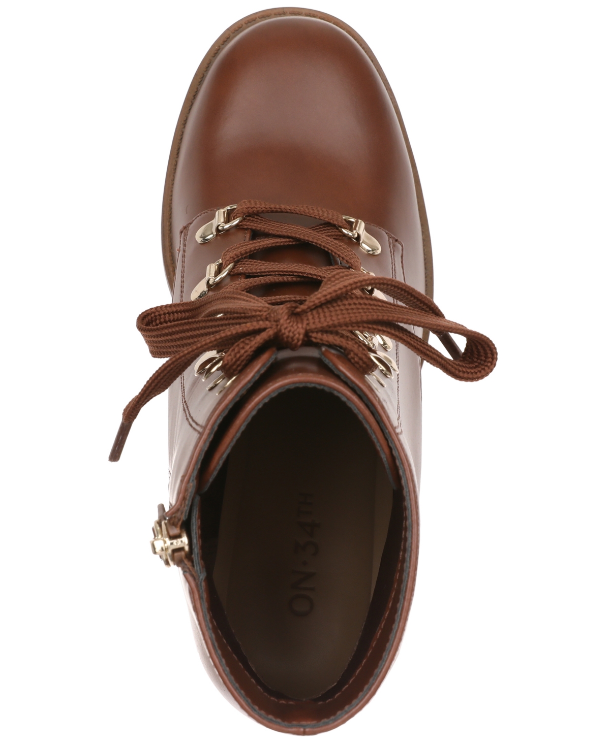 On 34th Women's Prittee Round-toe Booties, Macy's Exclusive In Animal Print