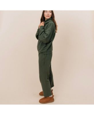Women’s Organic Cotton Teddy Oversized Hoodie
