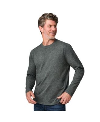 Men's FreeCycle Sueded Long Sleeve Crew Neck