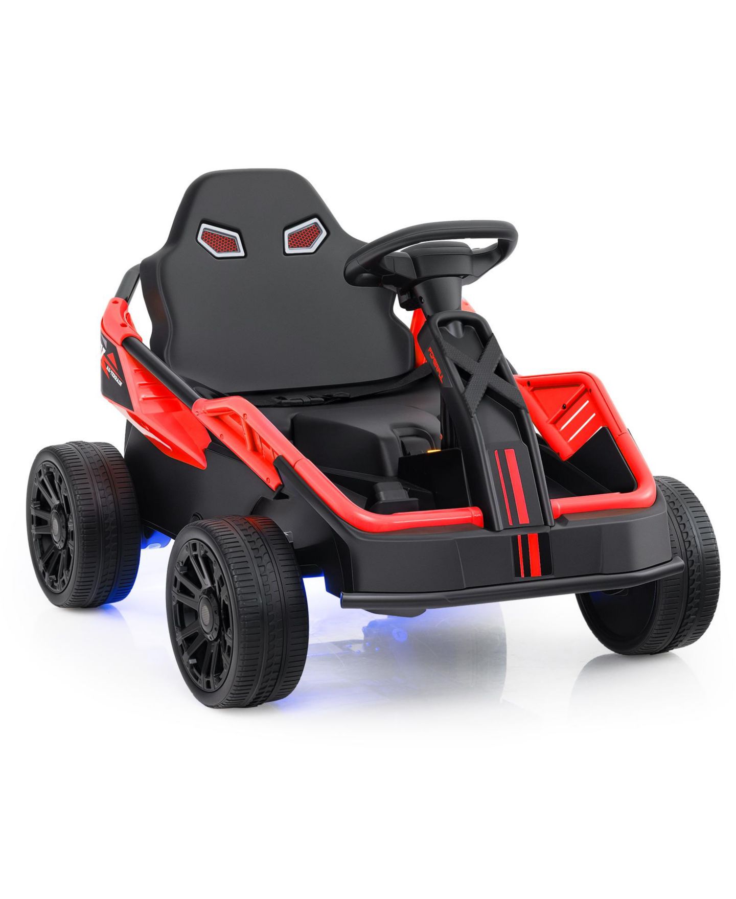 Детская игрушка SUGIFT 12V UTV Car with Remote Control and Spring Suspension Ride-On, 110 lbs Capacity, Ages 3+, цвет: Красный — фото 4