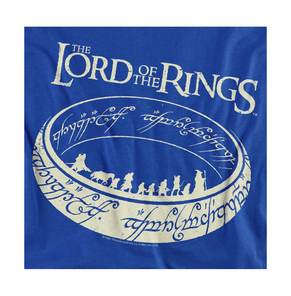 Lord Of The Rings Big & Tall Journey Ring T Shirt