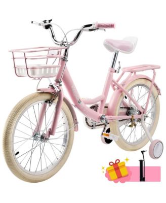 16-Inch Unicorn Kids Bike, Durable & Adjustable to Grow with Your Child for Ages 5-9