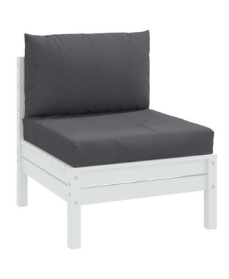 Pallet Cushion Melange Anthracite Foam fiber and polyester