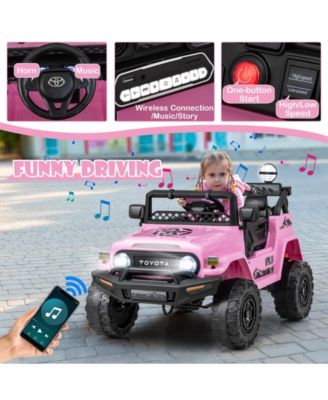 12V 7Ah Licensed Toyota FJ Cruiser Electric Car with Remote Control