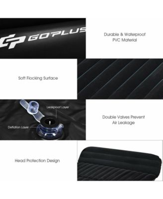 Inflatable SUV Air Backseat Mattress Travel Pad with Pump Outdoor