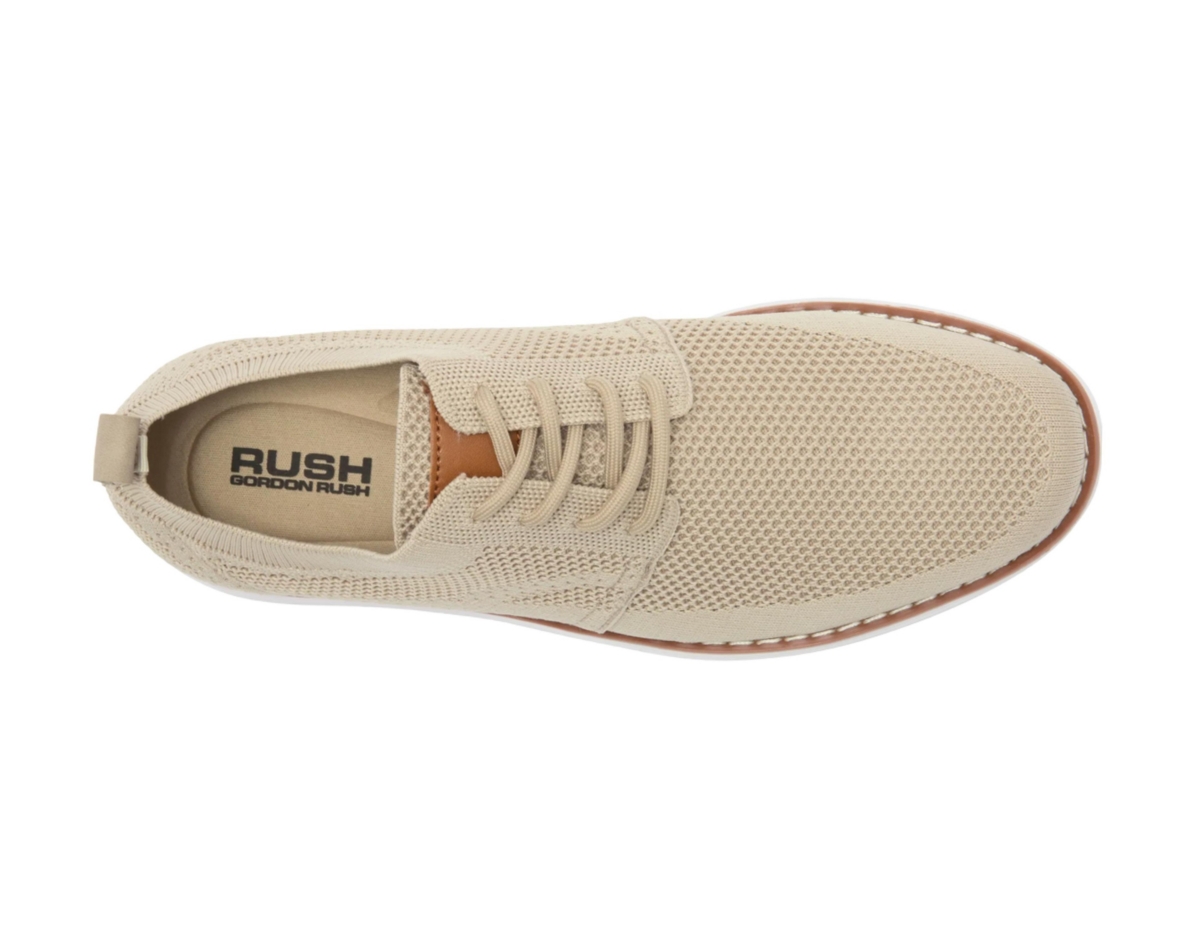 Rush Gordon Men's Casual Plain Toe Lace Up Shoes