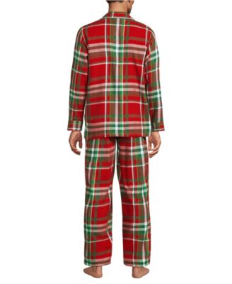 Big & Tall Flannel Pajama Set