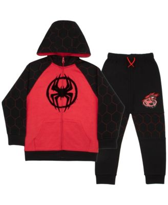 Big Boys 4 -12 2 Piece Fleece Hoodie and Jogger Pants Set