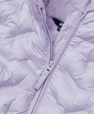 Girls Water Resistant Seamless Quilt Insulated Jacket