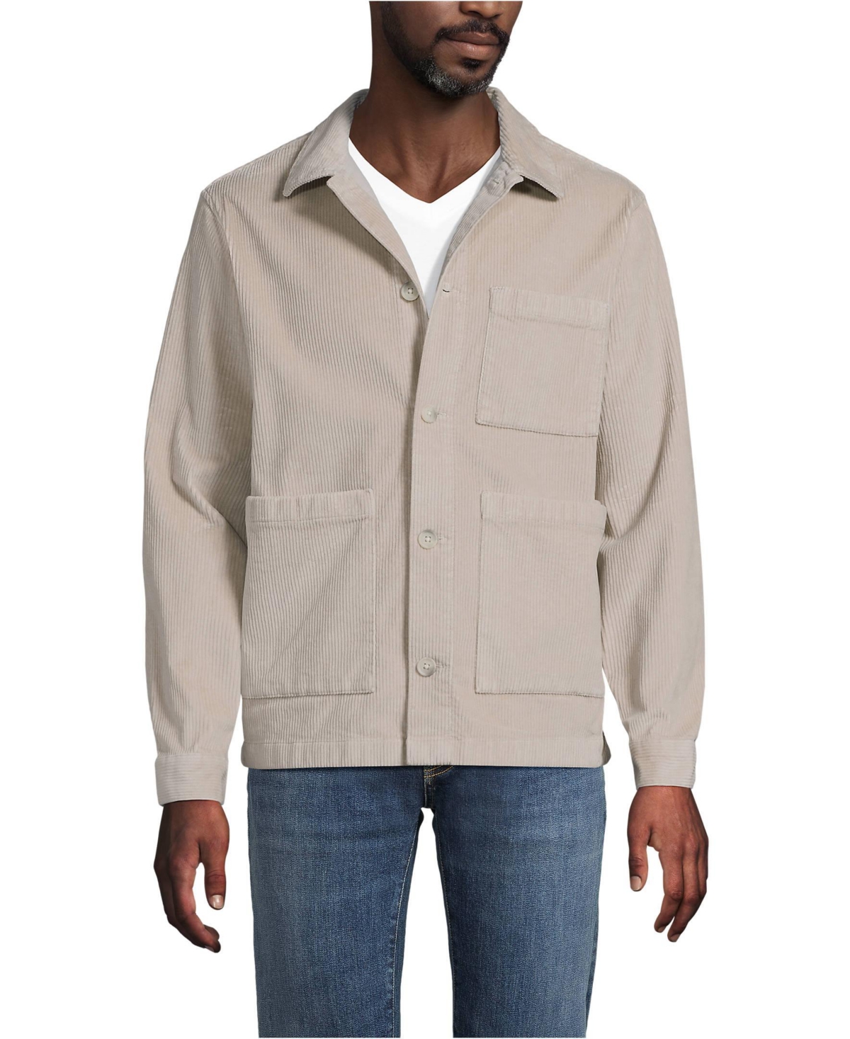 Lands' End Men's Corduroy Chore Jacket