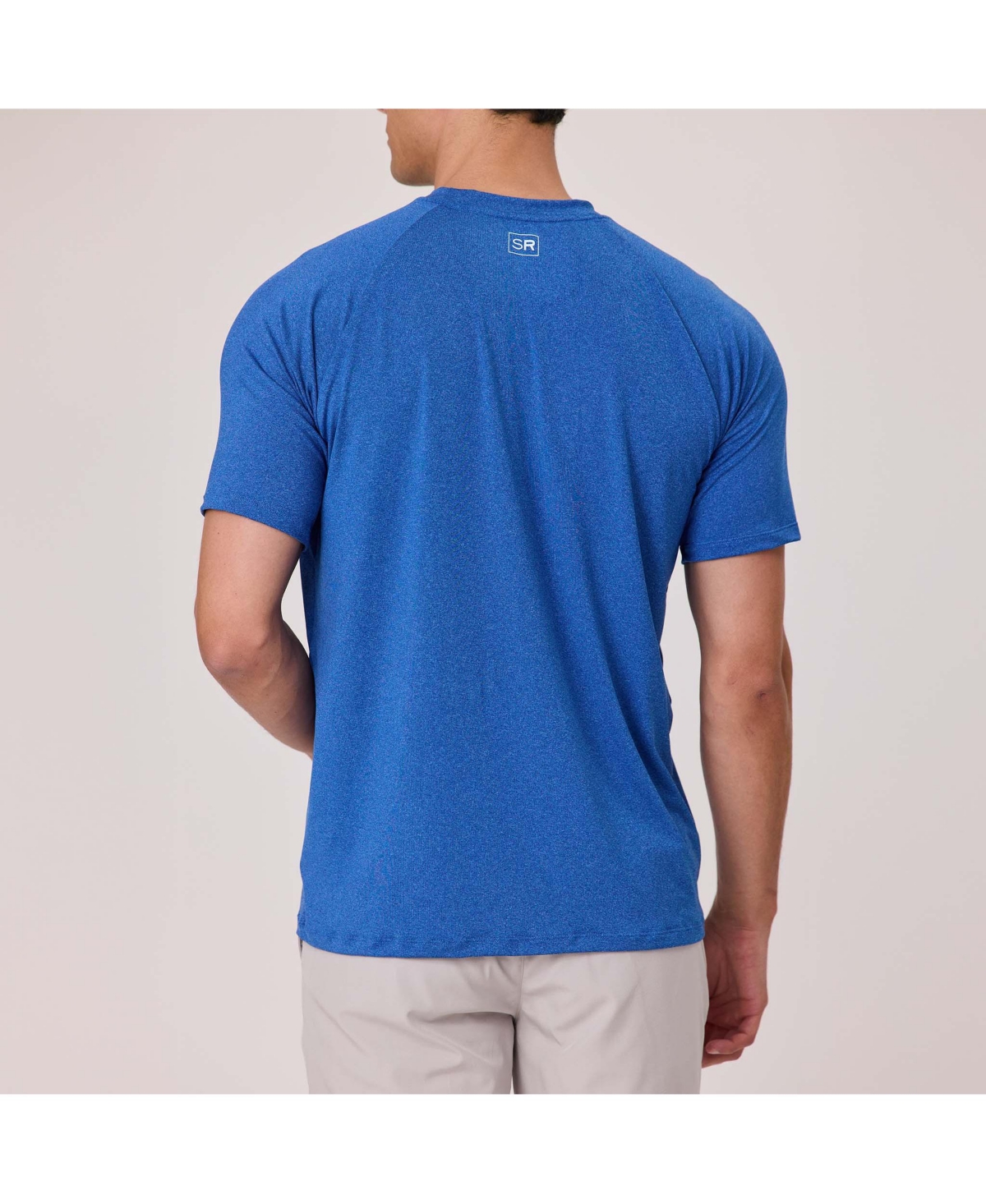 Snapper Rock Men's Blue Drift Ss Outbound Tee