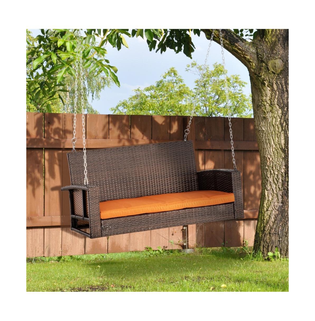 Slickblue Outdoor Swing Chair for Patio, Garden, or Backyard