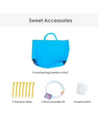 Inflatable Bounce House Water Slide Jump Bouncer without Blower