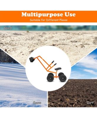 Heavy Duty Kid Ride-on Sand Digger Digging Excavator