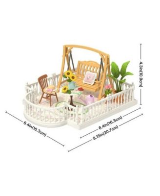 3D Puzzles DIY Miniature Dollhouse Accessories, Extension Pack Building Set Toys Playset, Ornaments for Gift