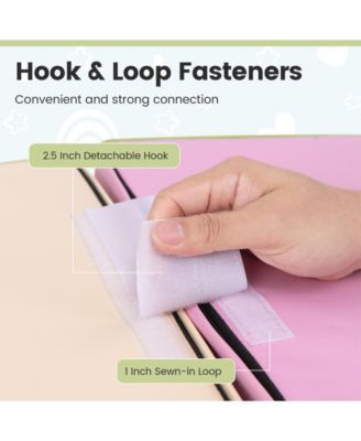 4-Piece Climb and Crawl Foam Block Play Set – Pink