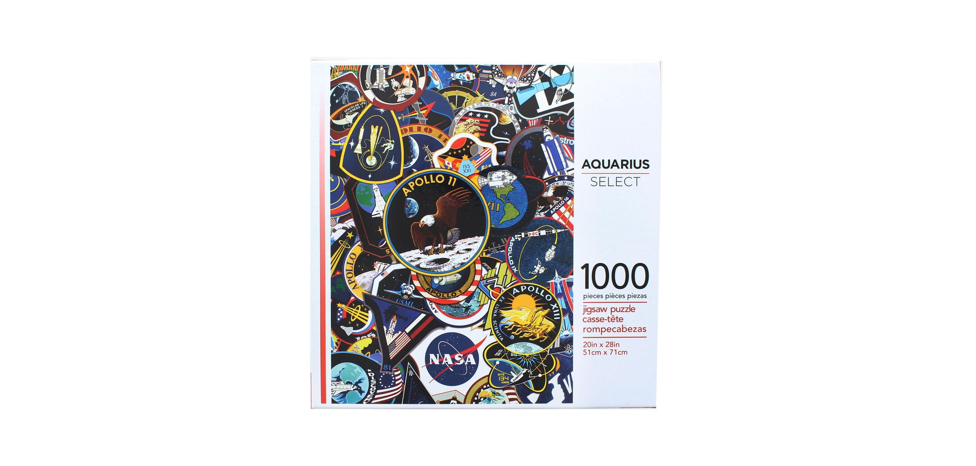 Nasa Mission Patches 1000 Piece Jigsaw Puzzle