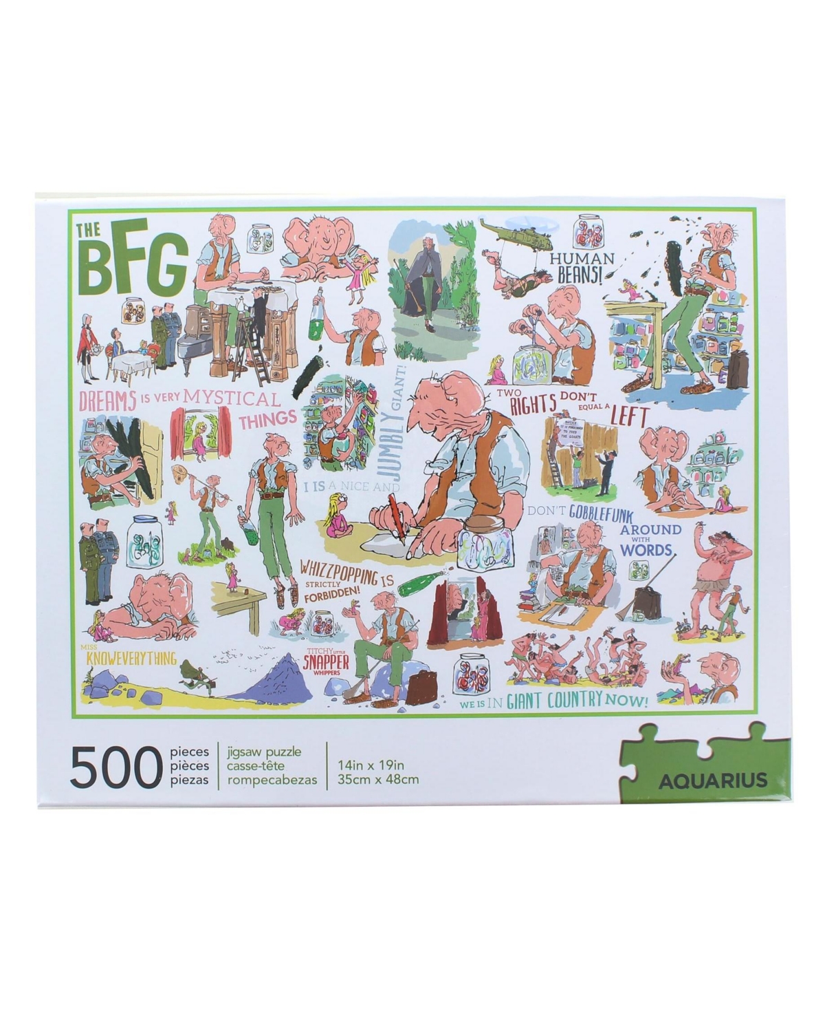 Nmr Distribution Dahl The Bfg 500 Piece Jigsaw Puzzle