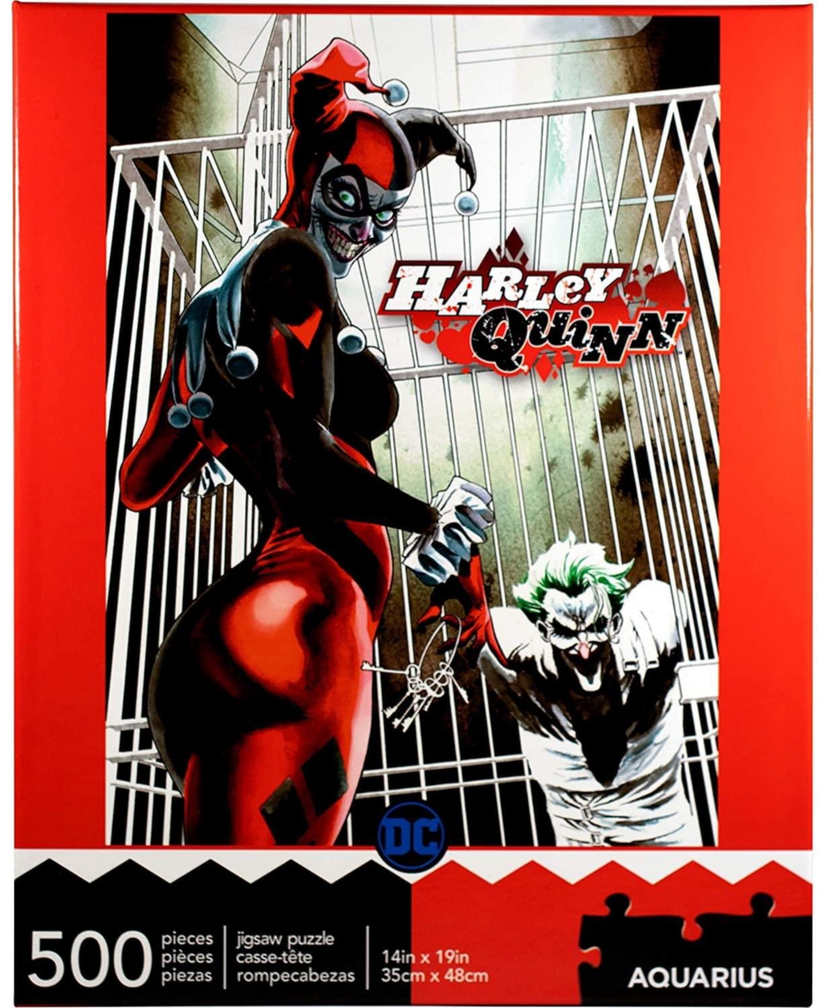Dc Comics Harley Quinn & Joker 500 Piece Jigsaw Puzzle