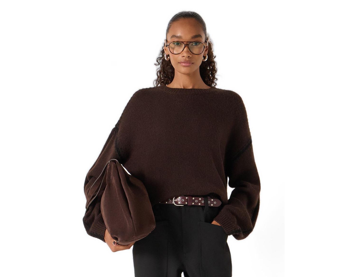 Women's Whitney Whipstitch Knitted Sweater