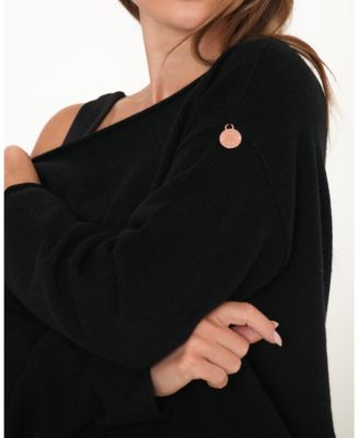 Women's Romy Off Shoulder Cashmere Sweater