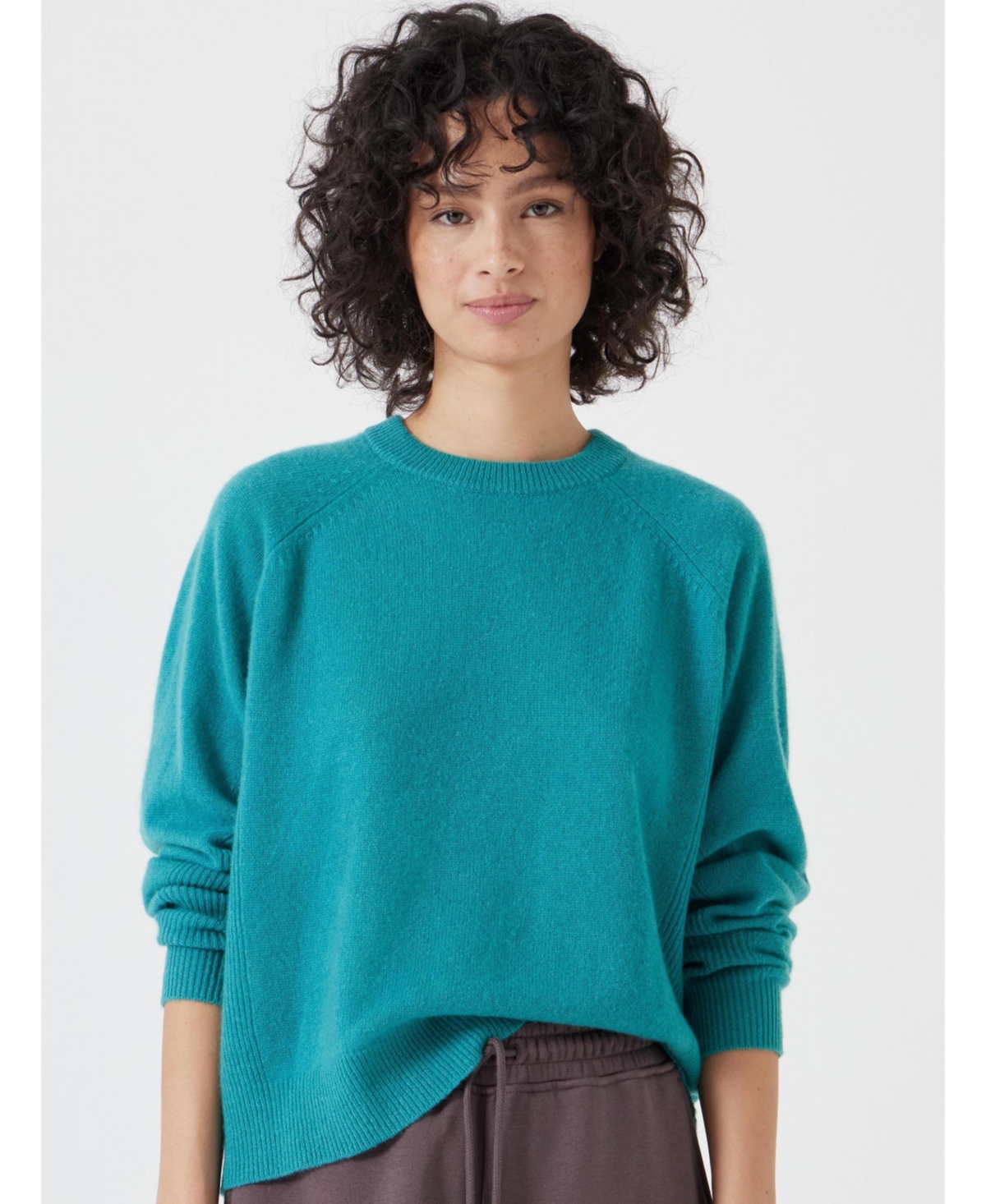 Hush Women's Jasmine Cashmere Rib Detail Sweater