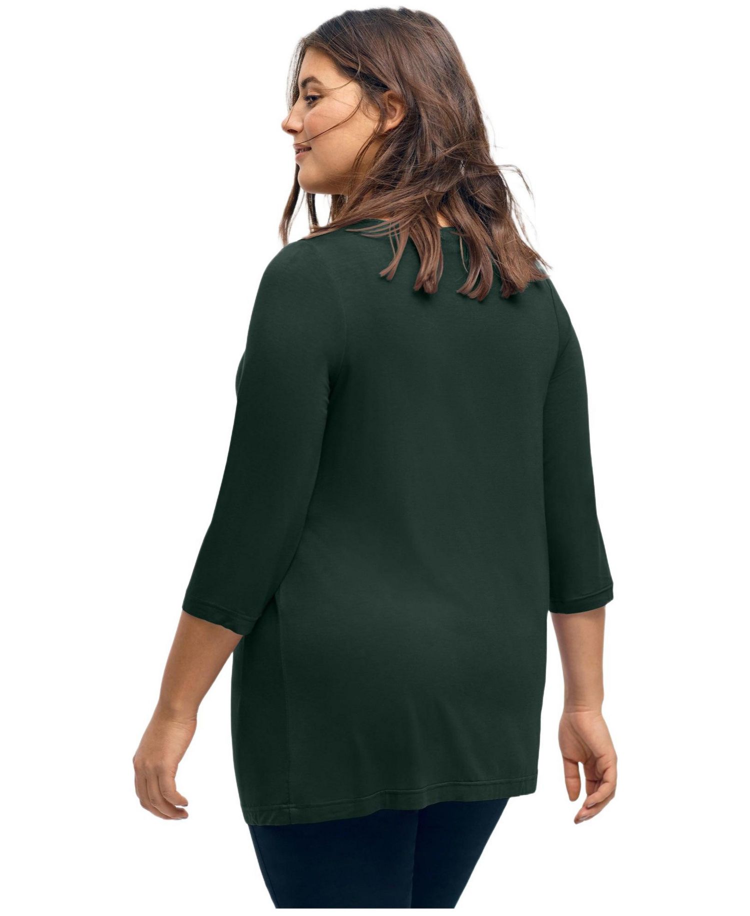 Women's Twisted Knot-Front Tunic