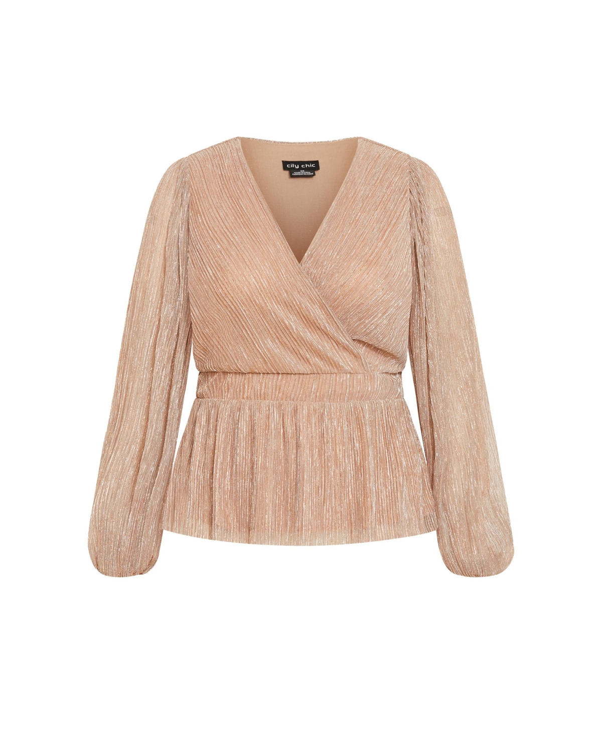 City Chic Women's Lilian Sparkle Top