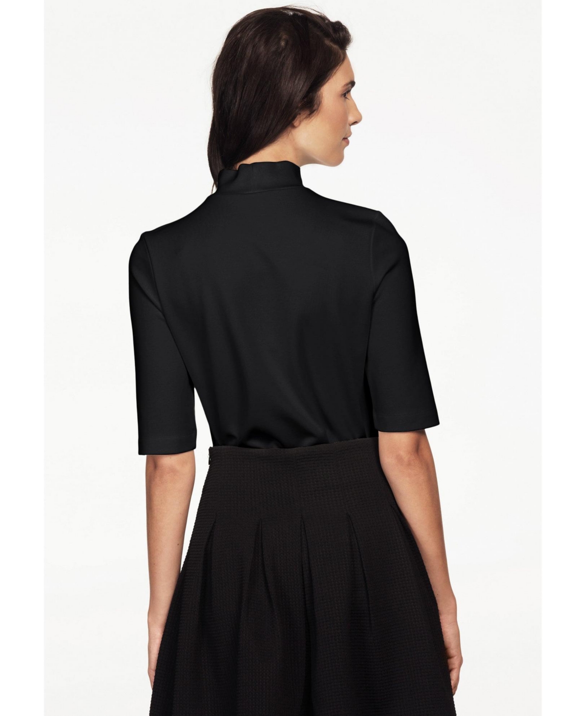 ellos Women's Mock Neck Tee