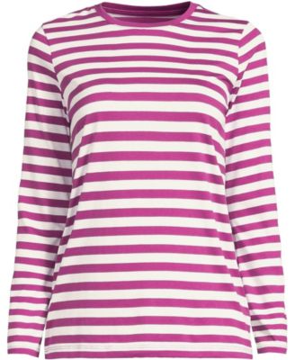 Women's Supima Cotton Long Sleeve Crewneck T-Shirt