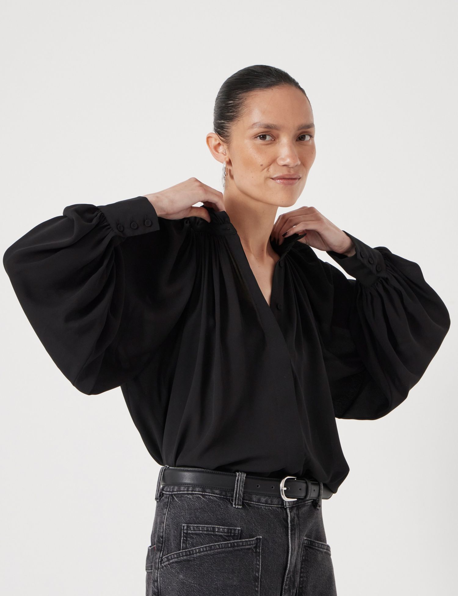 Women's Fleur Floaty Chiffon Blouse