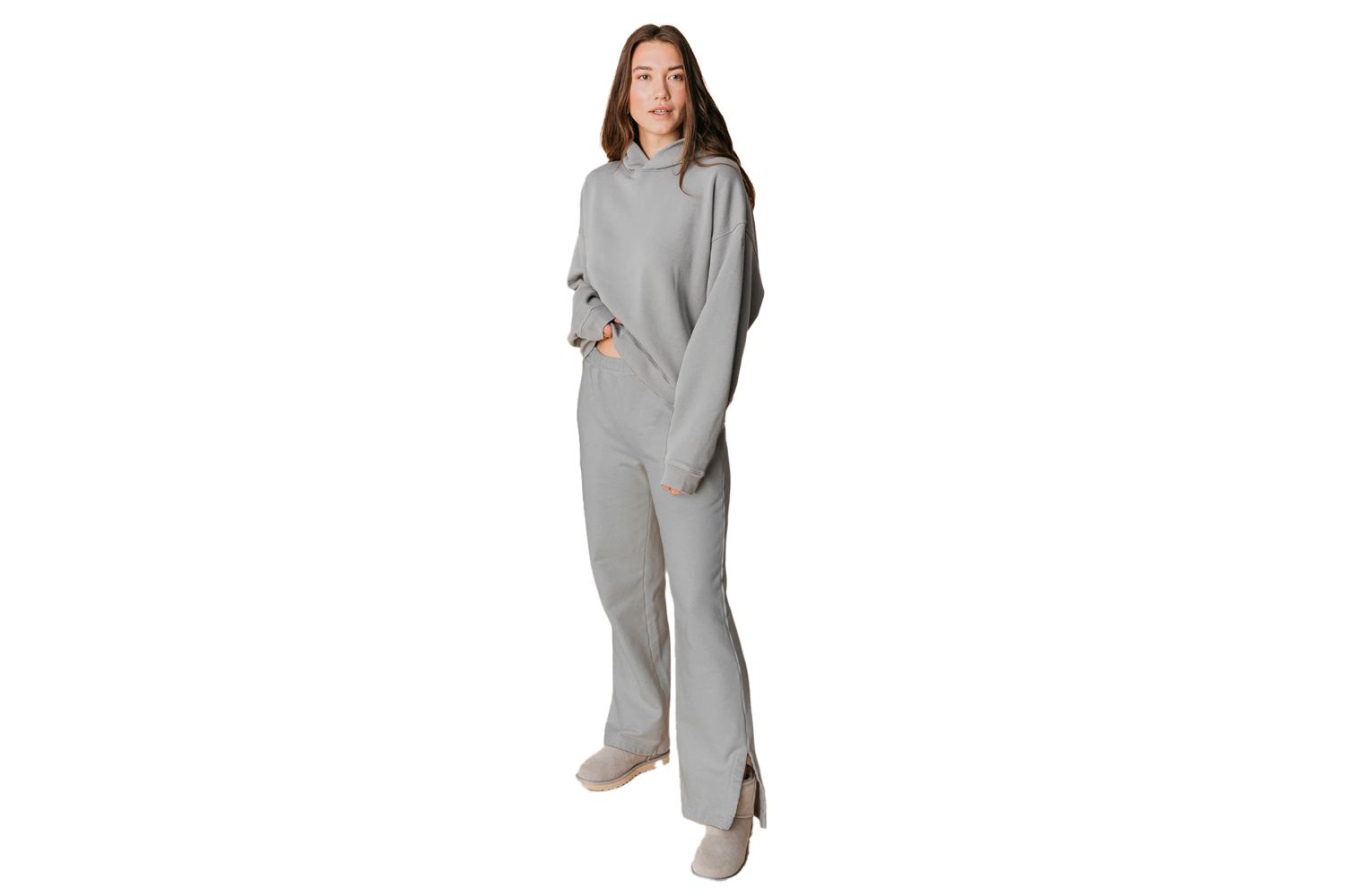 Women's Organic Cotton Teddy Flare Pant