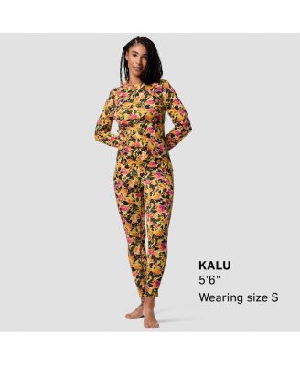 Women's Cedars RWS Merino Mid-Wt Baselayer Crew Top Midweight Long Underwear Tops