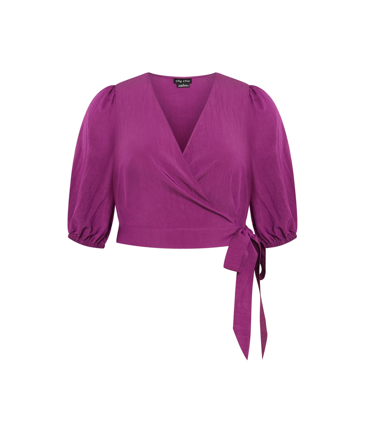 City Chic Women's Tie Kiki Top