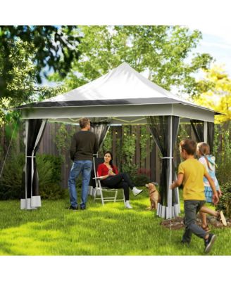 12 x 12 ft. Pop Up Canopy Tent, Inst Shelter,