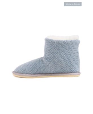 British Knitted Shortie Slippers