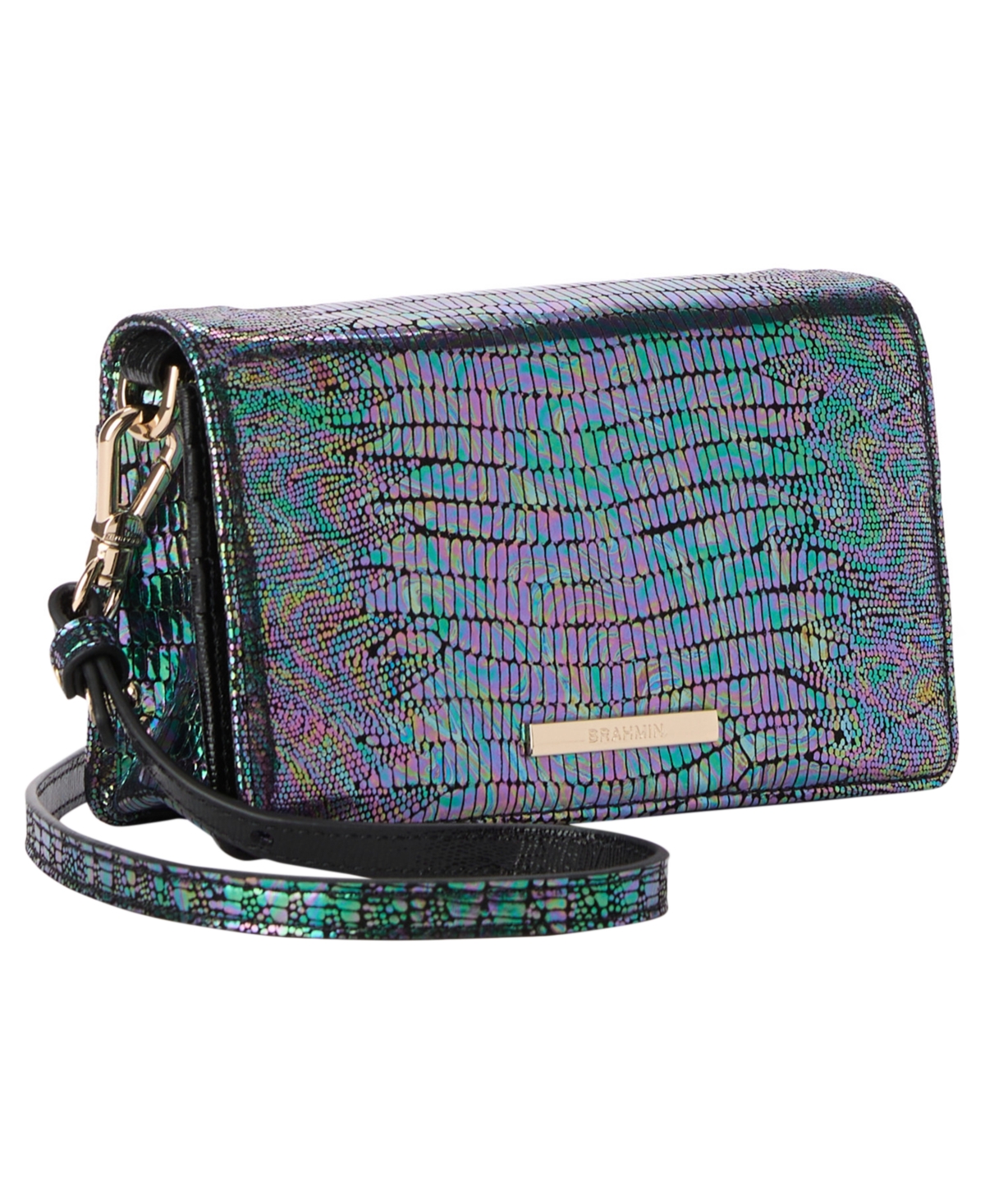 Brahmin Minuette Melbourne Mini Leather Crossbody Bag