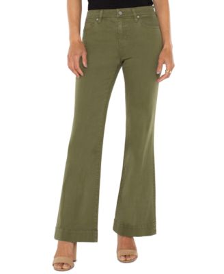 Liverpool Los Angeles - Petite Hannah Flare Wide-Leg Jeans