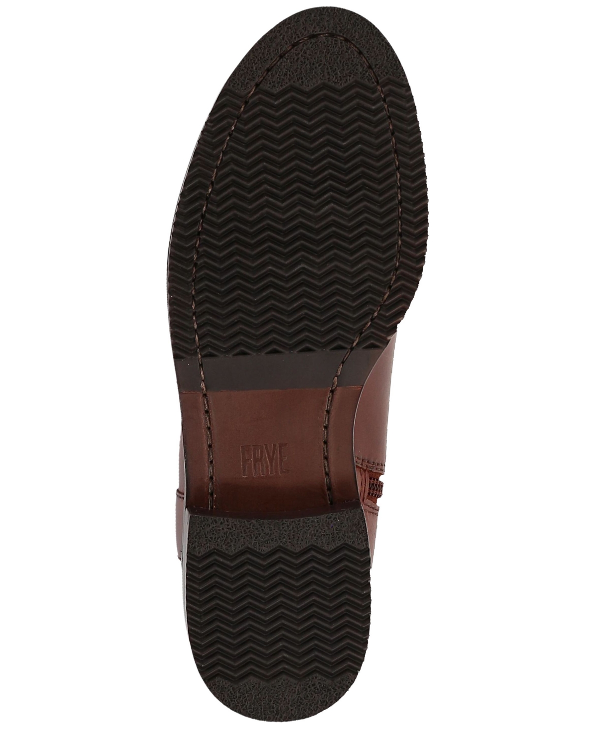 Frye Melissa Button Knee High Riding Boot In Brown