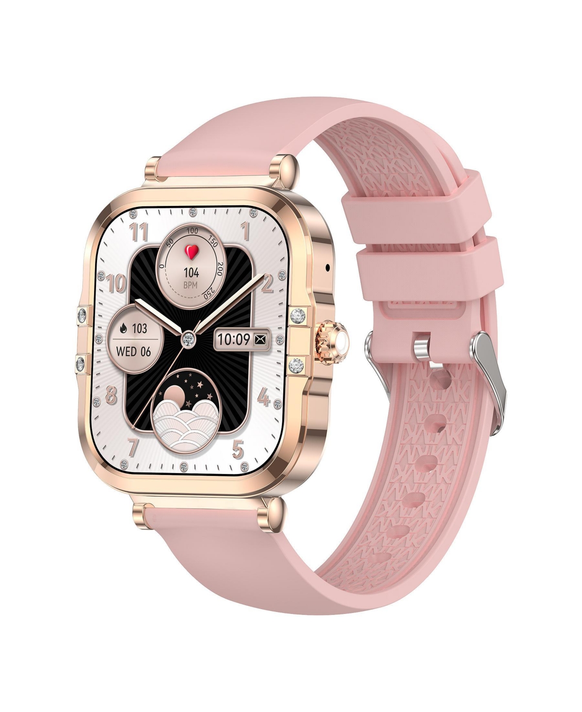 Ruxing Smart Women's 1.75" Watch with Bluetooth Calling and Health Monitoring