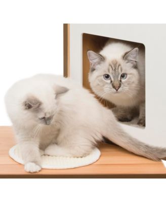 Vesper Cat Furniture, V-Double, Walnut