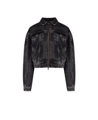 Women's Colorblocked Denim Jacket