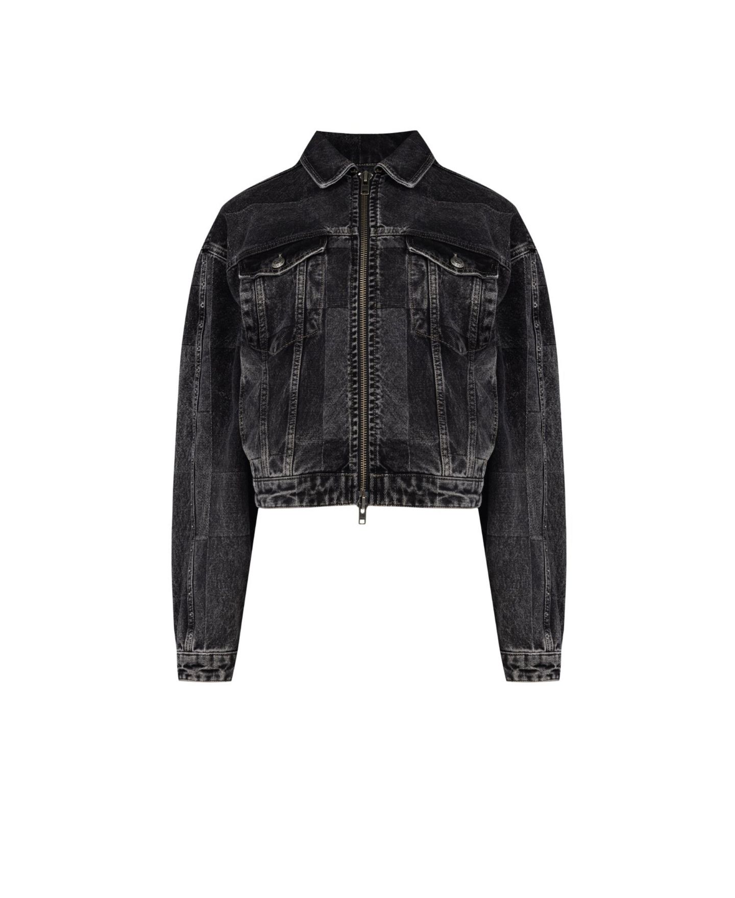 Женская куртка PCFG Your Itch Colorblocked Denim Jacket — фото 3