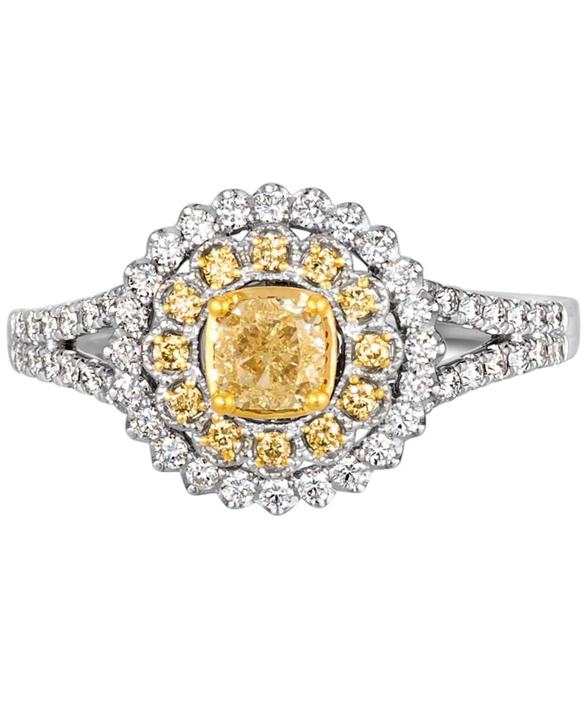 Le Vian Diamond Ring (3/4 ct. t.w.) in 14K Two-Tone Vanilla and Honey Gold