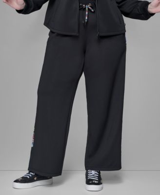 Women's Plus Size Straight Side Logo Pants