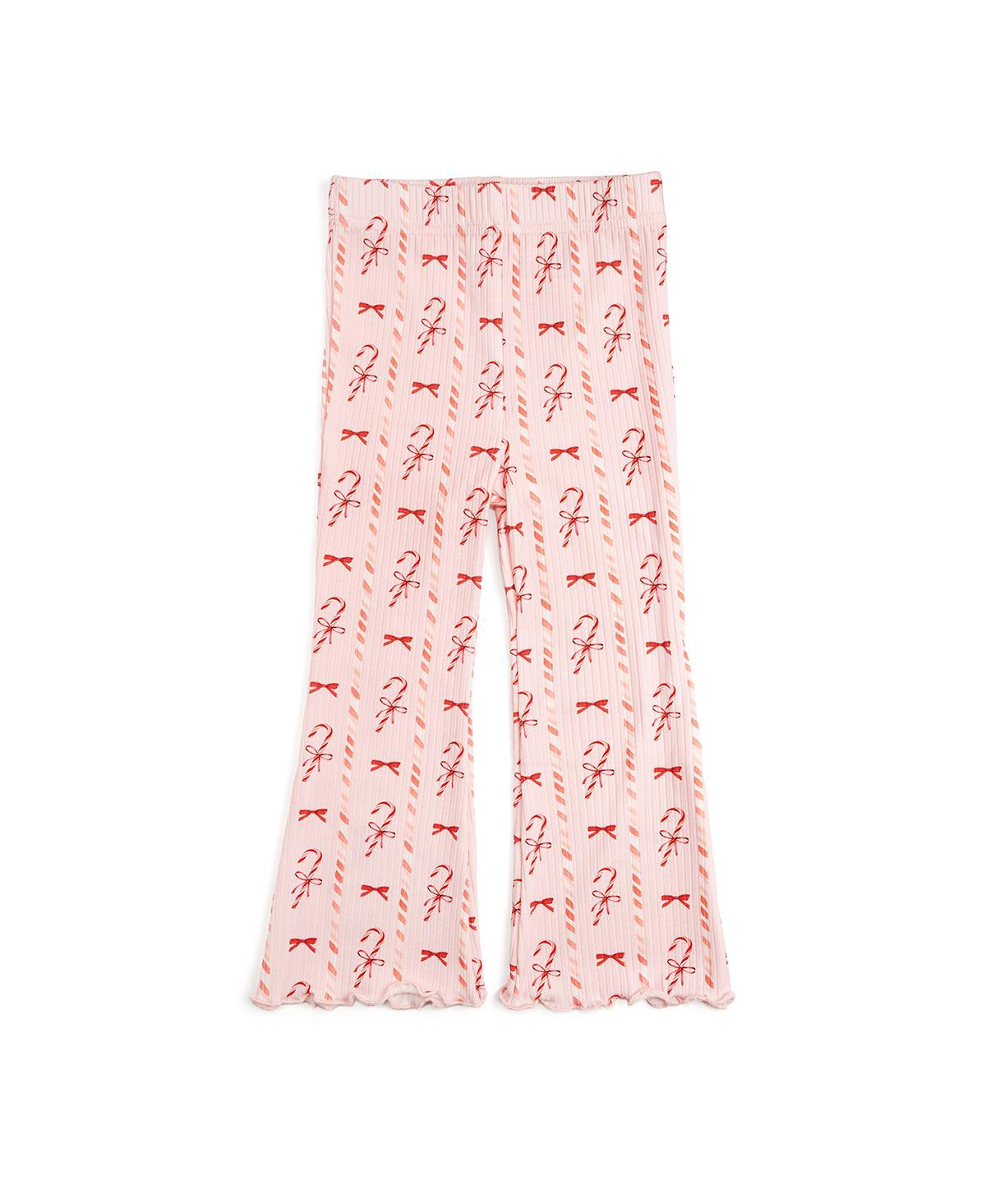 Sweet Wink Little Girls Candy Cane Lane Christmas Flare Legging