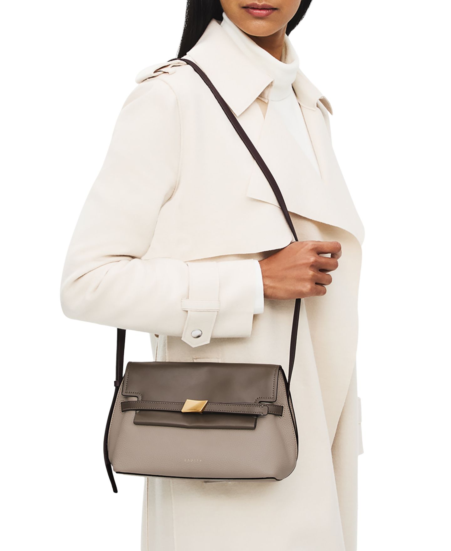 Женская сумка Radley London Christina Colorblock Small Crossbody, цвет: Porcini — фото 7