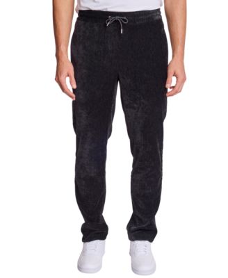 Paisley & Gray - Men's Wide-Leg Velvet Sweatpants